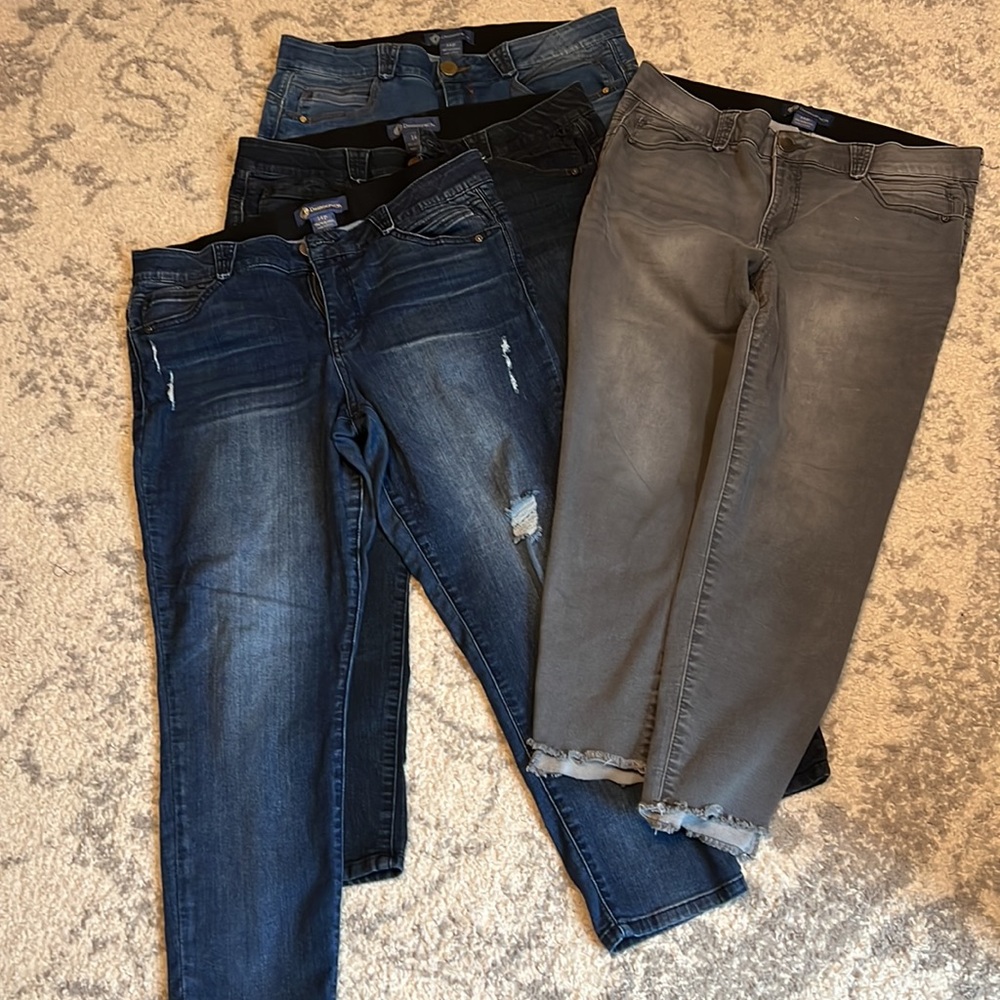 Bundle of 4 Democracy size 14P jeans